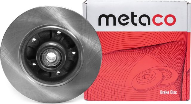 Диск тормозной задний (Metaco). Артикул 3060258