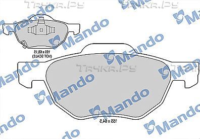 Тормозные колодки Mando. Артикул MBF015541