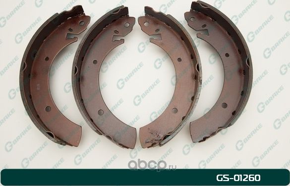 Колодки тормозные барабанные (G-Brake). Артикул GS01260