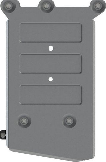 Защита алюминиевая Шериф (4 мм) для КПП и РК BMW X6 G06 2019-2026. Артикул 03.4058