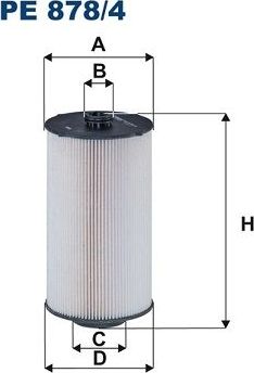 Топливный фильтр Filtron. Артикул PE 878/4