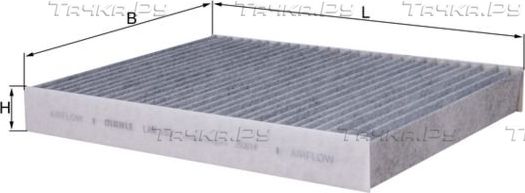Салонный фильтр Mahle. Артикул LAK 153