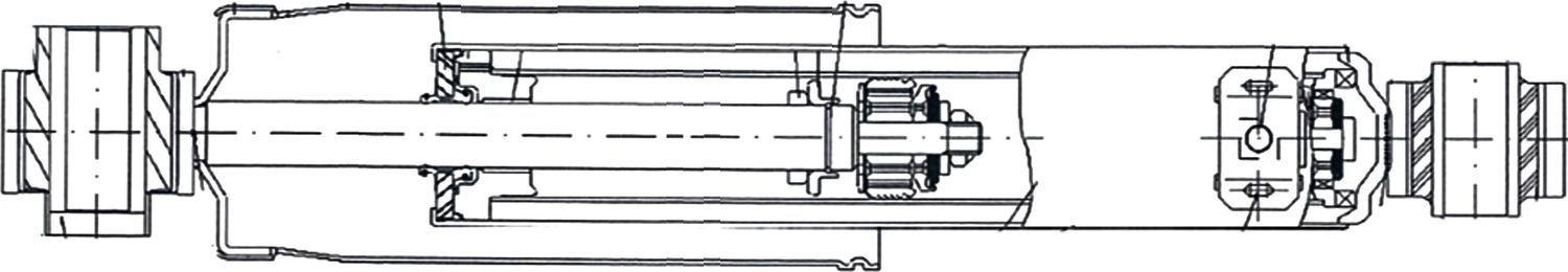 Амортизатор CTR. Артикул GY0829G