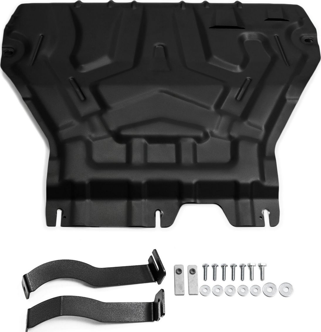 Защита AutoMax для картера и КПП Skoda Octavia A7 2013-2017 2017-2020. Артикул AM.5111.1