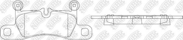 Тормозные колодки NiBK. Артикул PN0565