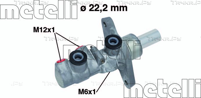 Тормозной цилиндр главный Metelli для Volkswagen Passat B7 2010-2015. Артикул 05-0743