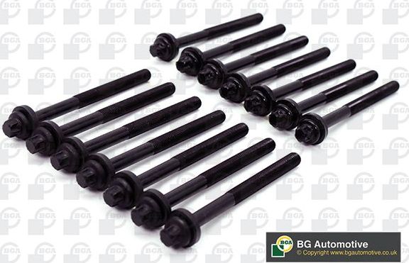 Комплект болтов ГБЦ BGA. Артикул BK5316