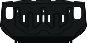 Защита Alfeco для радиатора Mitsubishi Pajero IV 2006-2025. Артикул ALF.14.05 st