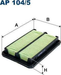 Воздушный фильтр Filtron. Артикул AP 104/5