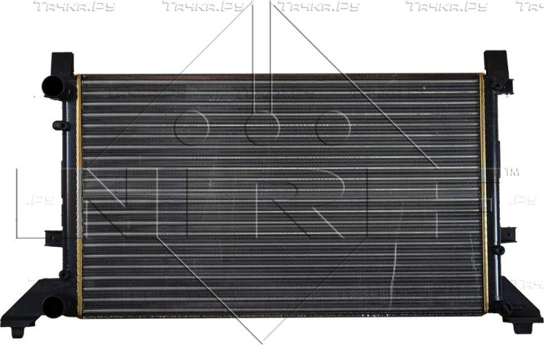 Радиатор охлаждения двигателя NRF (алюминий). Артикул 58240