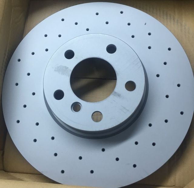 Тормозной диск Zimmermann Sport Coat Z передний для BMW X6 II (F16) 2014-2019. Артикул 150.3447.52