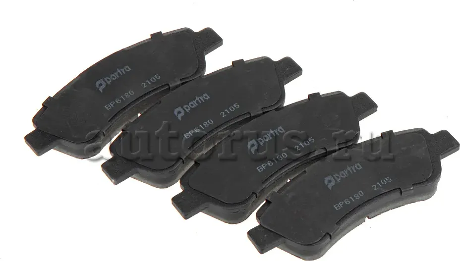Колодки тормозные дисковые | перед прав/лев | (Partra) Partra. Артикул BP6180