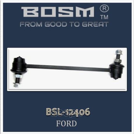 СТОЙКА СТАБИЛИЗАТОРА ПЕРЕДНЯЯ ПРАВ=ЛЕВ BOSM BSL-12406 FORD 1 332 453 Bosm. Артикул BSL12406