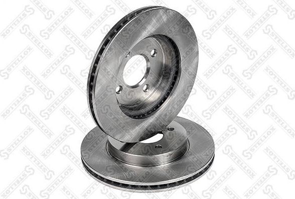 Тормозной диск Stellox передний для Nissan Tiida I 2007-2012. Артикул 6020-1994-SX