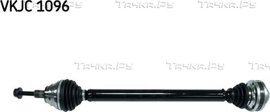 Полуось (привод в сборе, приводной вал) SKF передняя правая для Audi Q3 Sportback I (F3) 2019-2026. Артикул VKJC 1096