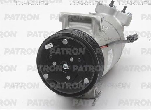 Компрессор кондиционера Patron для Nissan Qashqai I 2007-2013. Артикул PACC023
