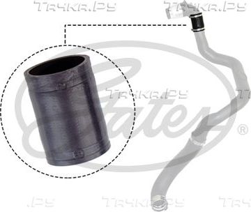 Патрубок интеркулера Gates для Opel Movano III 2010-2026. Артикул 09-0534