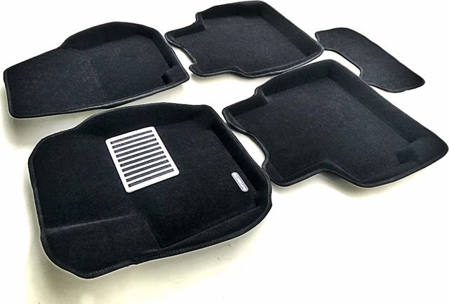 Коврики текстильные Euromat 3D Lux для салона Ford Mondeo IV 2007-2013. Артикул EM3D-002211