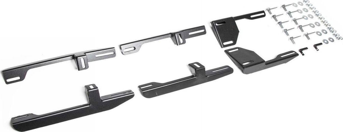 Комплект крепежа к порогам Rival для Audi Q3 I поколение 2011-2018. Артикул 9.0301.1