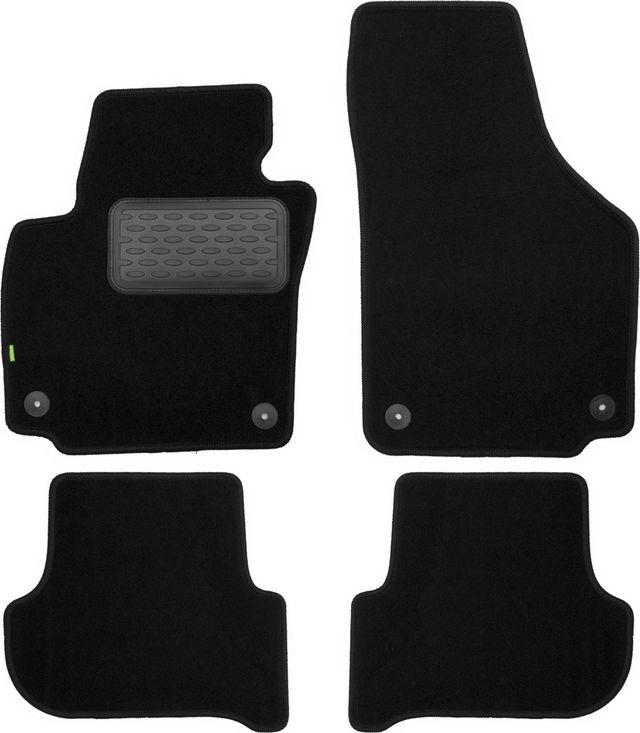 Коврики Klever Standard для салона Skoda Yeti кроссовер рестайлинг 2013-2018. Артикул KVR02451001210kh