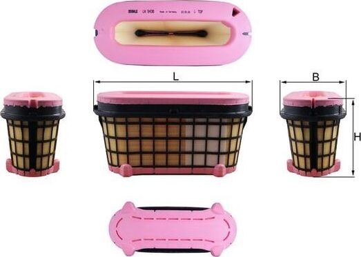 Воздушный фильтр Mahle. Артикул LX 5438