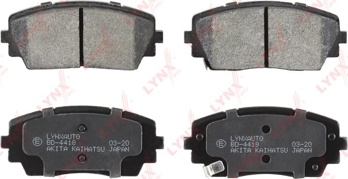 Тормозные колодки LYNXauto. Артикул BD-4418