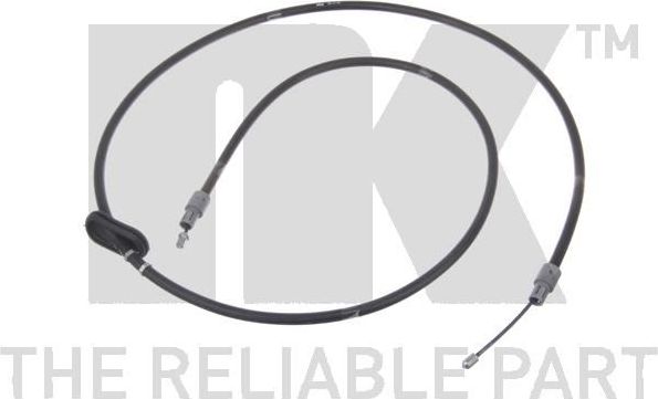 Трос ручника (тросик ручного тормоза) NK передний для Mercedes-Benz E-Класс III (W211, S211) 2002-2009. Артикул 903354