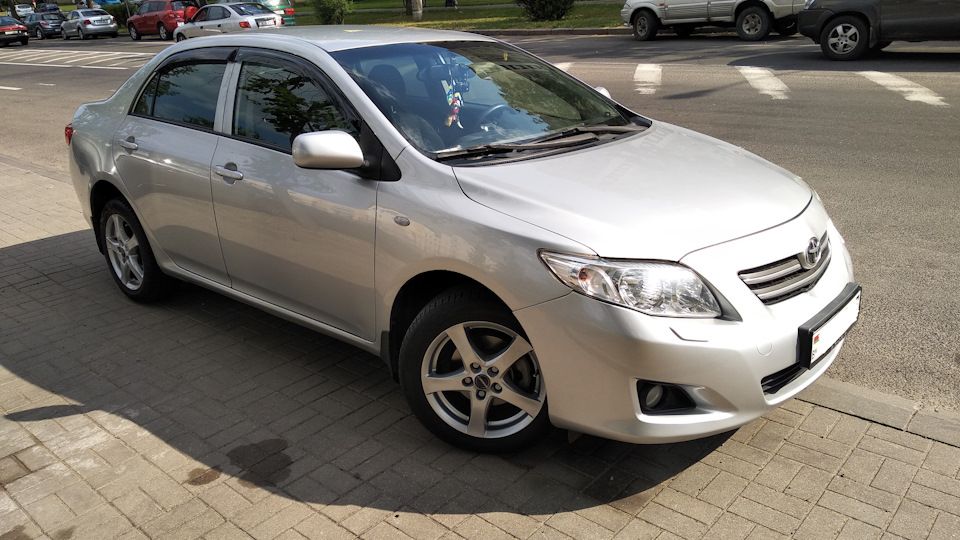 Дефлекторы SIM для окон Toyota Corolla Е150 седан 2007-2013. Артикул STOCOR0732