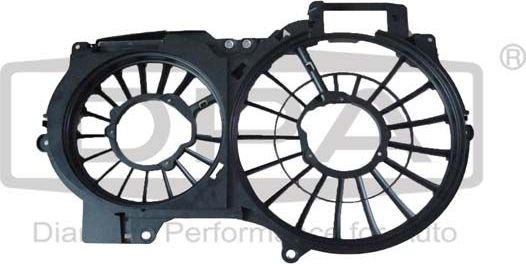 Вентилятор радиатора двигателя DPA. Артикул 11211839102