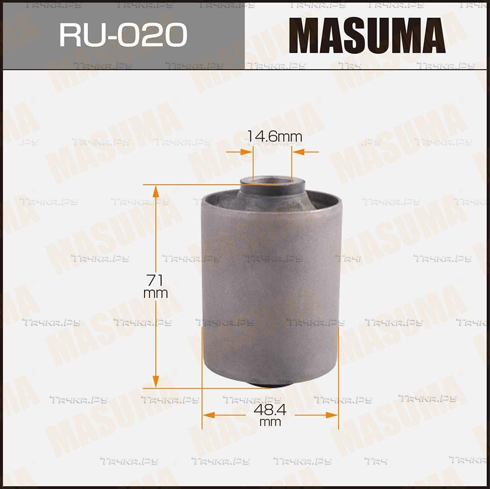 Сайлентблок заднего рычага подвески Masuma правый/левый для Toyota Town Ace III 1996-2004. Артикул RU-020