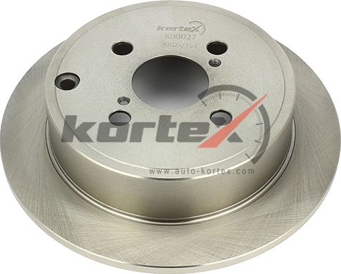 Диск торм. зад.[258x9] 4 отв. (Kortex). Артикул KD0027