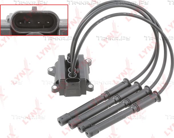 Катушка зажигания LYNXauto для Renault Sandero II 2013-2026. Артикул SPL1137