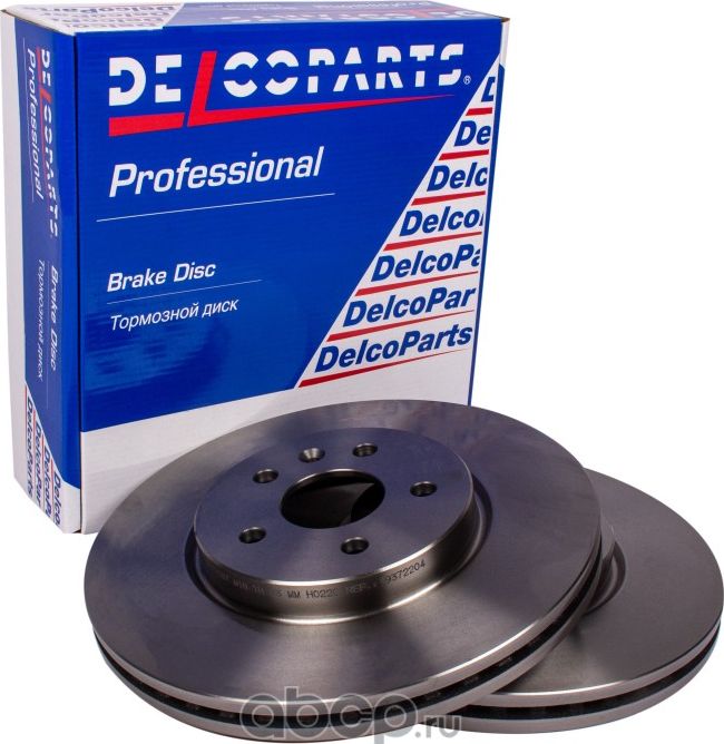Диск тормозной передний Opel MOKKA  Chevrolet TRACKER (Delcoparts). Артикул 19372204