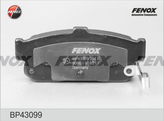 Тормозные колодки Fenox. Артикул BP43099