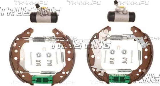 Тормозные колодки Trusting - для Toyota iQ 2009-2015. Артикул 6526