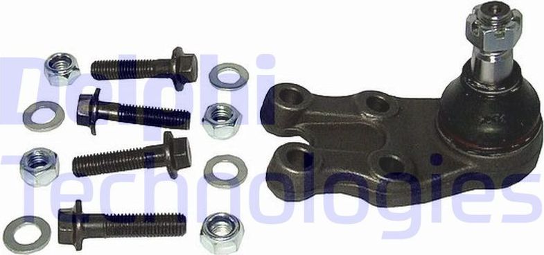 Шаровая опора Delphi передняя нижняя внешняя для Hyundai H-1 I 1997-2007. Артикул TC2110