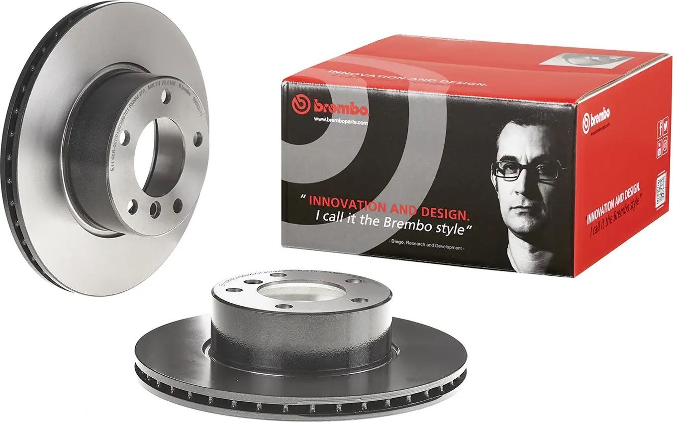 Тормозной диск Brembo PRIME LINE - UV Coated. Артикул 09.6924.11