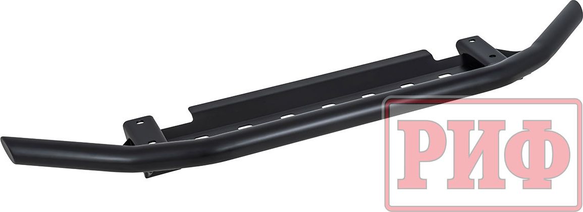 Бампер силовой РИФ передний c защитой радиатора для Toyota Land Cruiser Prado 120 2002-2009. Артикул RIF120-11076
