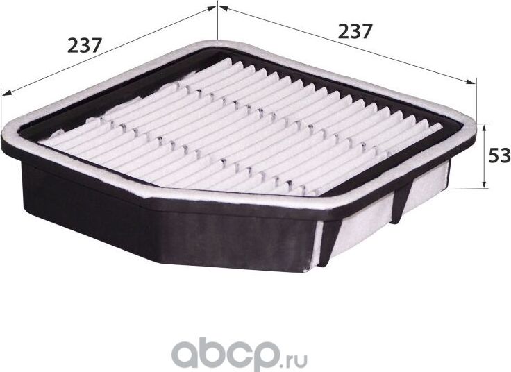 A-1012 17801-31110 (ФИЛЬТР ВОЗДУШНЫЙ) (RB-Exide). Артикул A1012