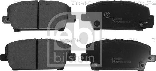 Тормозные колодки Febi Bilstein. Артикул 16802