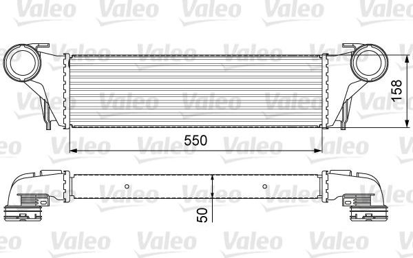 Интеркулер Valeo. Артикул 818618