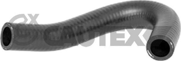 Патрубок вентиляции OPEL AGILA (A) (H00) ASTRA H (A04) ASTRA H GTC (A04) CORSA C Cautex (резина). Артикул 752836