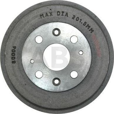 Тормозной барабан ABS задний для Mazda Demio I (DW) 1998-2003. Артикул 2730-S