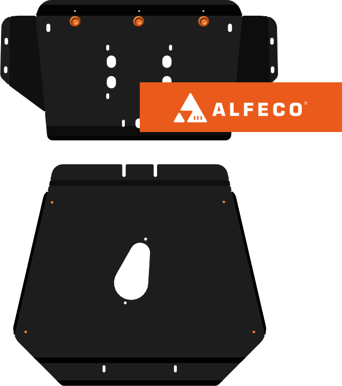 Защита Alfeco для картера BMW Х5 E53 2000-2006. Артикул ALF.34.04