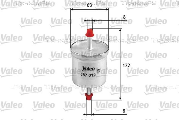 Топливный фильтр Valeo для Isuzu Trooper II 1992-1998. Артикул 587012