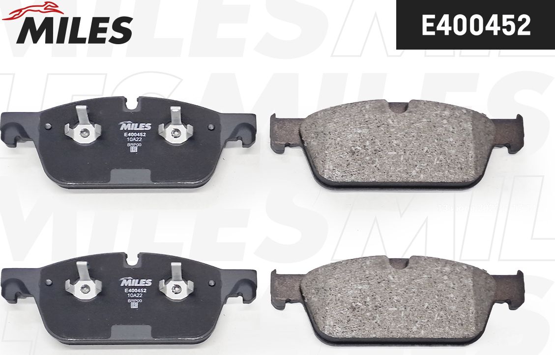 Тормозные колодки Miles (Low-Metallic). Артикул E400452