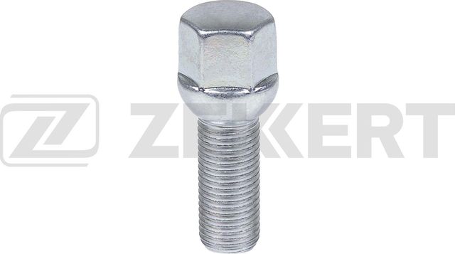Болт колесный  сфера  M14 x 1 5  длина резьбы 32  ключ 19  Цинк Zekkert. Артикул BE-4145