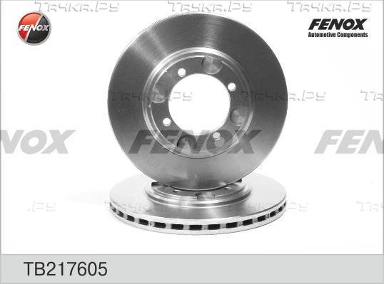 Тормозной диск Fenox. Артикул TB217605