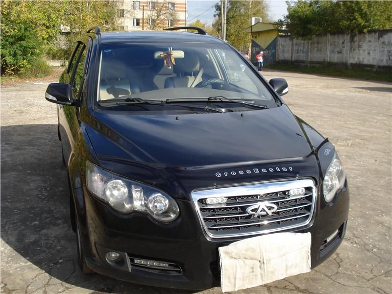 Дефлектор Vip-Tuning для капота Chery Cross Eastar B14 2006-2014. Артикул CR07