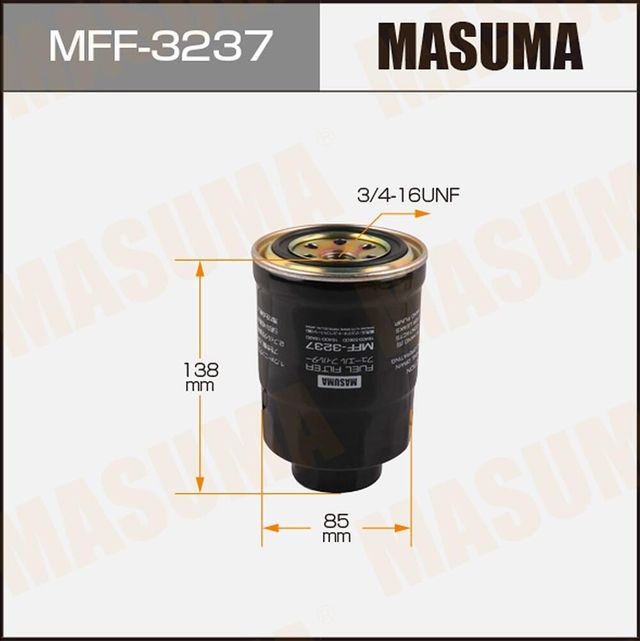 Топливный фильтр Masuma. Артикул MFF-3237